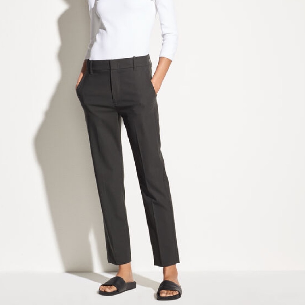 Vince Tapered Wool Stretch Trouser Pants